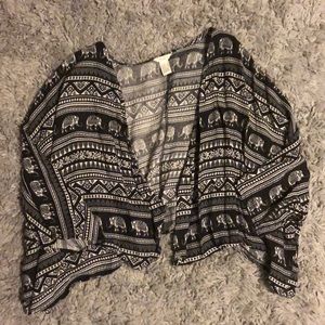 Forever 21 elephant shawl
